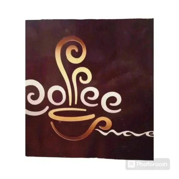 Vintage, Retro, Metal Coffee Sign - Picture 2 of 4